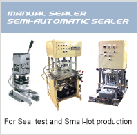 Semi-automatic sealer